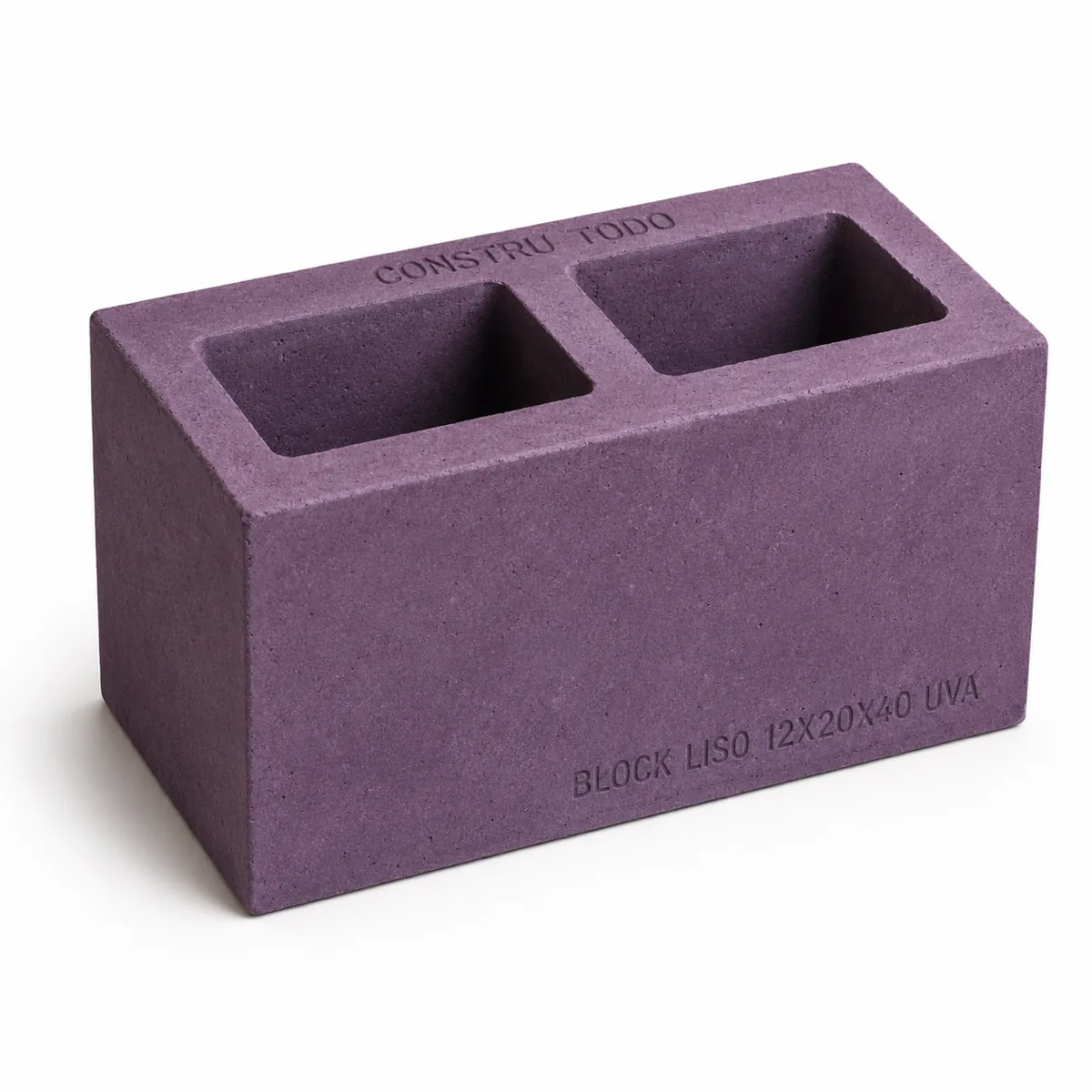 BLOCK LISO 12X20X40 UVA