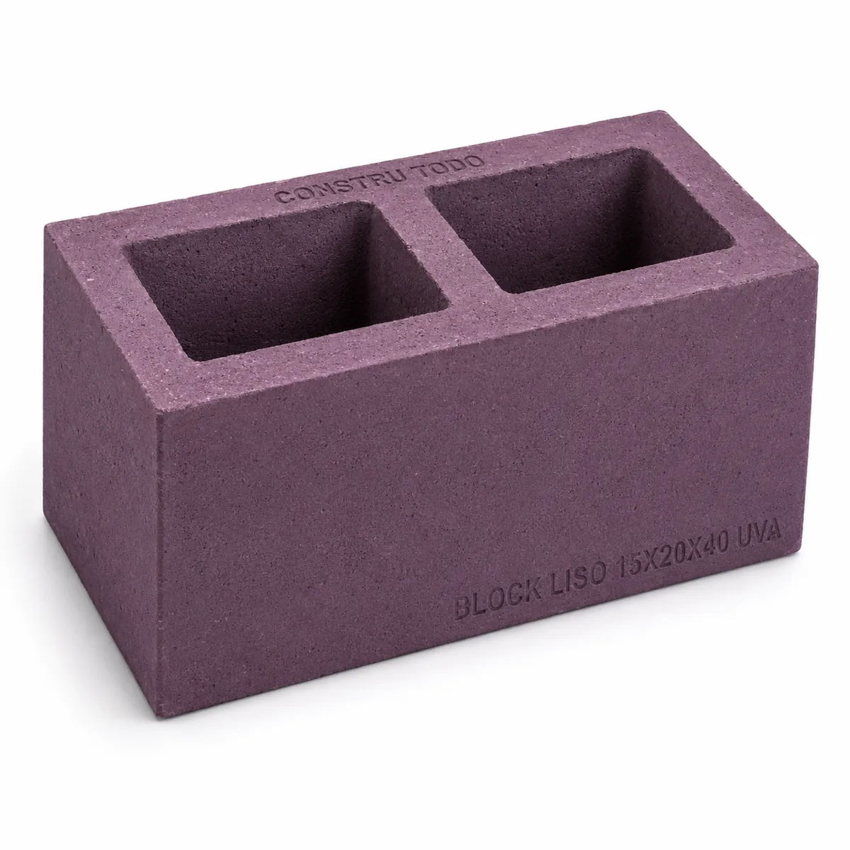 BLOCK LISO 15X20X40 UVA