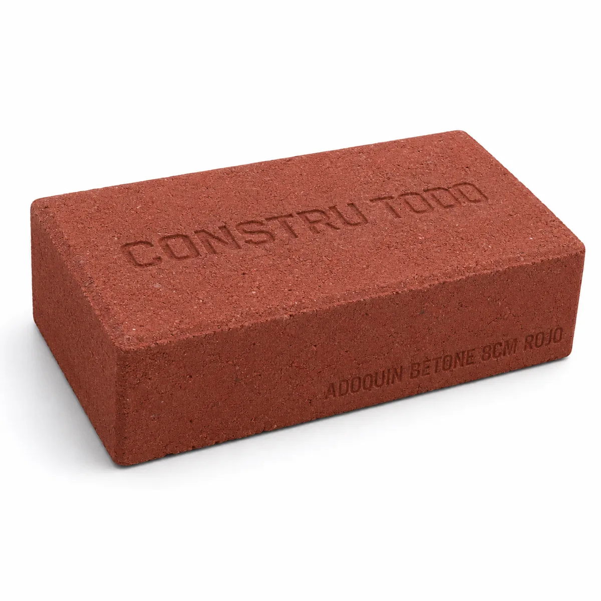 ADOQUIN BETONE 8CM ROJO