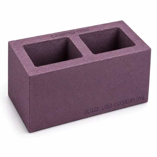 BLOCK LISO 15X20X40 UVA