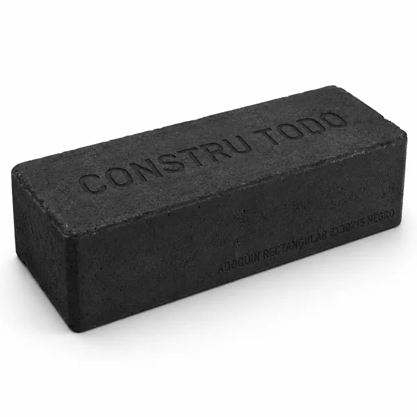 ADOQUIN RECTANGULAR 6X30X15 NEGRO